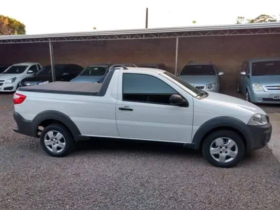 Carro Fiat Strada 2018 Hard Working 1.4 (Flex) (Cabine Simples)