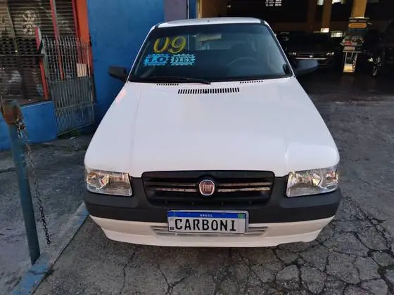 Carro Fiat Uno Mille 2009 Fire Economy 1.0 (Flex) 2p