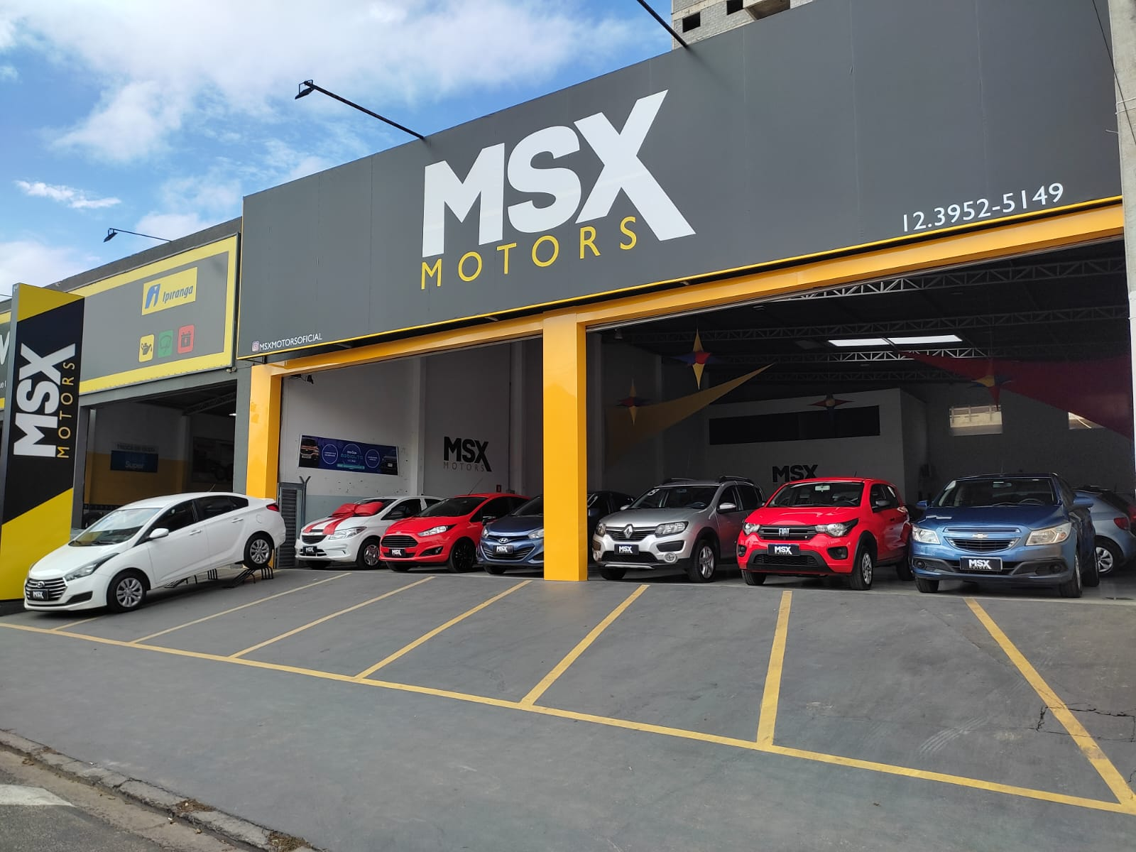 Fachada da loja Veículos à venda em MSX MOTORS - Jacareí - SP