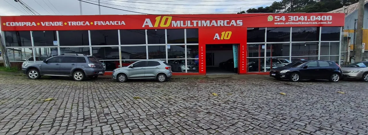 Fachada da loja A10 Multimarcas - Caxias do Sul - RS