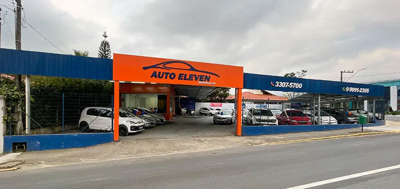 Fachada da loja Auto Eleven - Jaraguá do Sul - SC