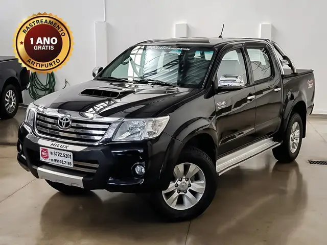 Carro Toyota Hilux Cabine Dupla 2015 Hilux 2.7 4x4 CD STD (Flex)