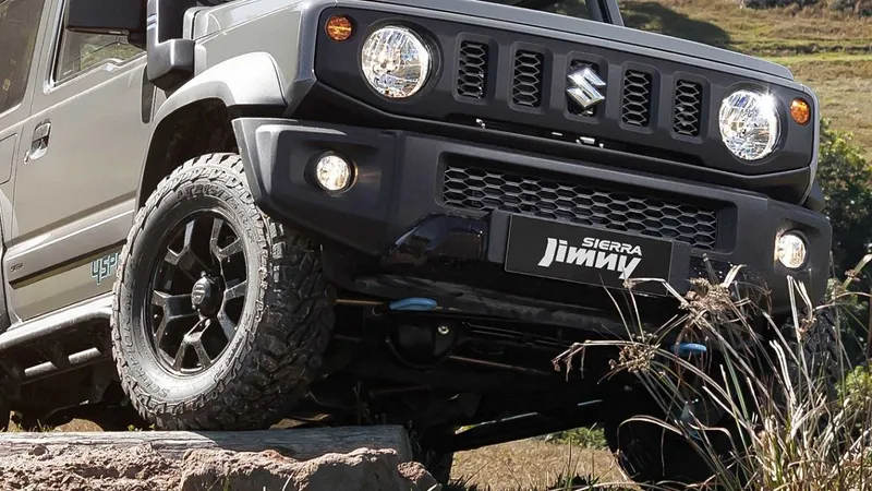 Suzuki Jimny Sierra fica ainda mais aventureiro em série de R$ 180.000