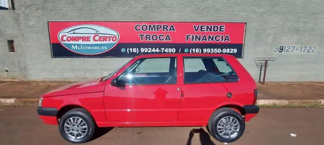 Carro Fiat Uno Mille 2010 Fire Economy 1.0 (Flex) 2p