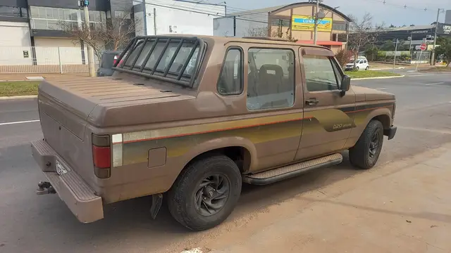 Carro Chevrolet D20 1989 Pick Up Custom Luxe 4.0 (Cab Simples)
