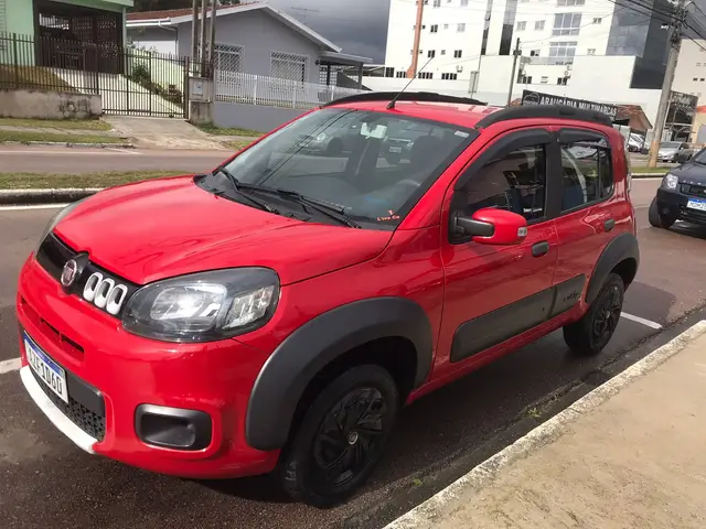 Carro Fiat Uno 2015 Way 1.0 8V (Flex) 4p