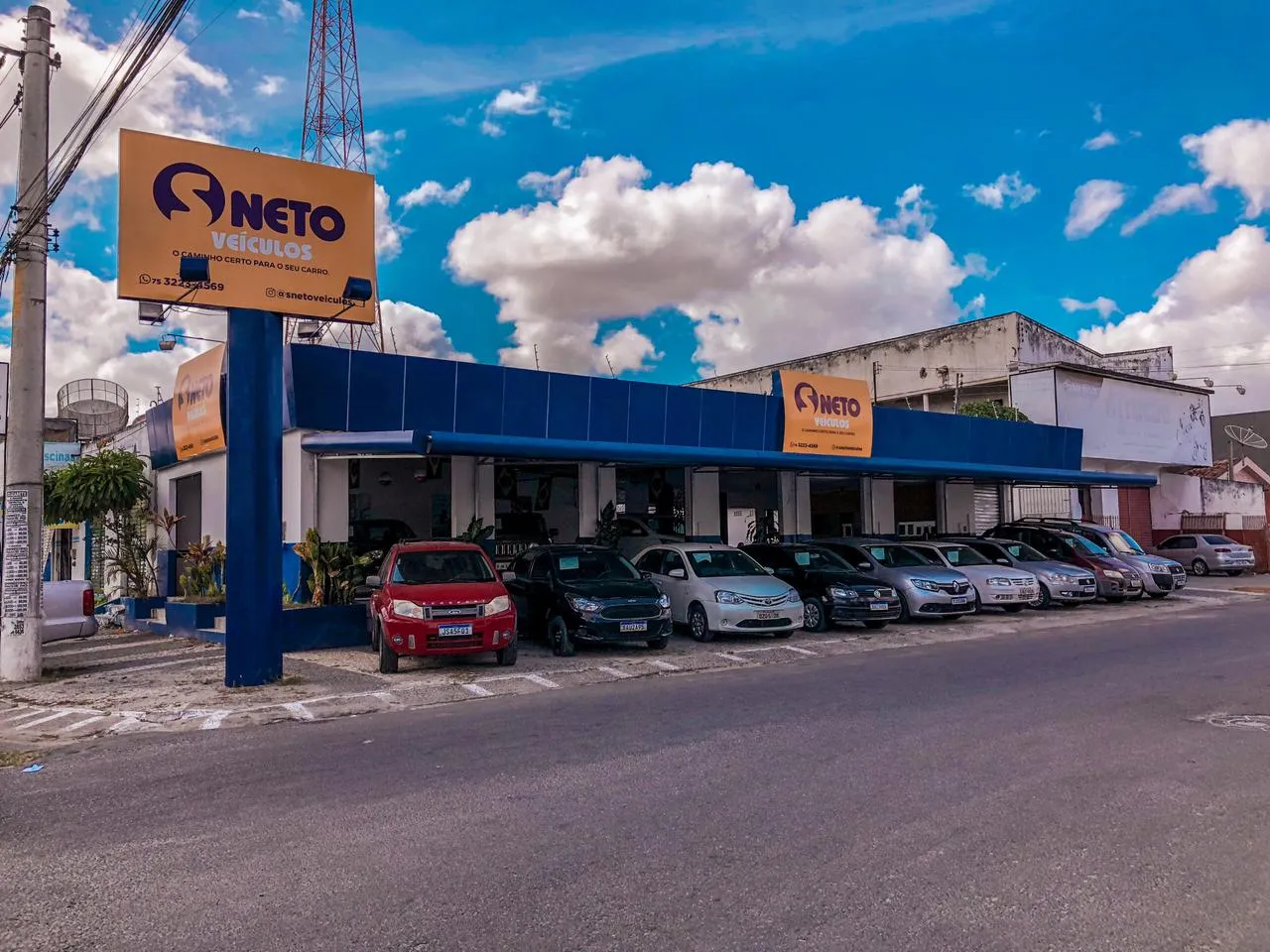 Fachada da loja S NETO VEICULOS - Feira de Santana - BA