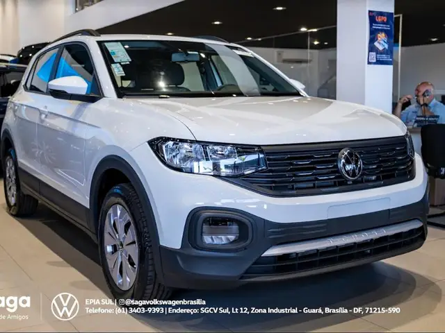 Carro Volkswagen T-Cross 2024 1.0 200 TSI Sense (Aut) (Flex)