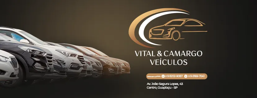 Fachada da loja VITAL & CAMARGO VEICULOS - Guapiaçu - SP