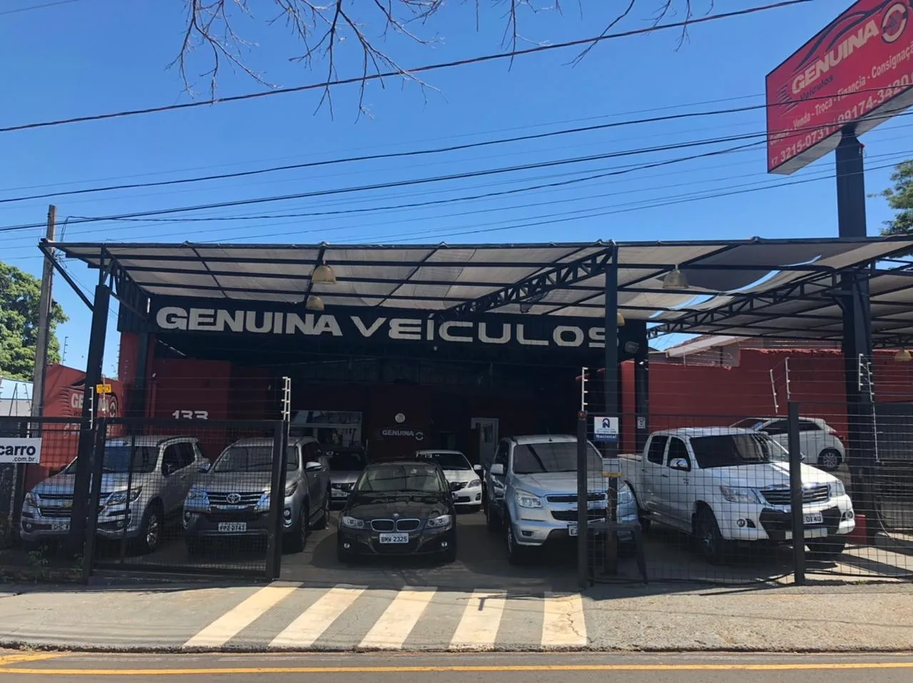 Fachada da loja Veículos à venda em GENUINA VEICULOS - São José do Rio Preto - SP | Mobiauto