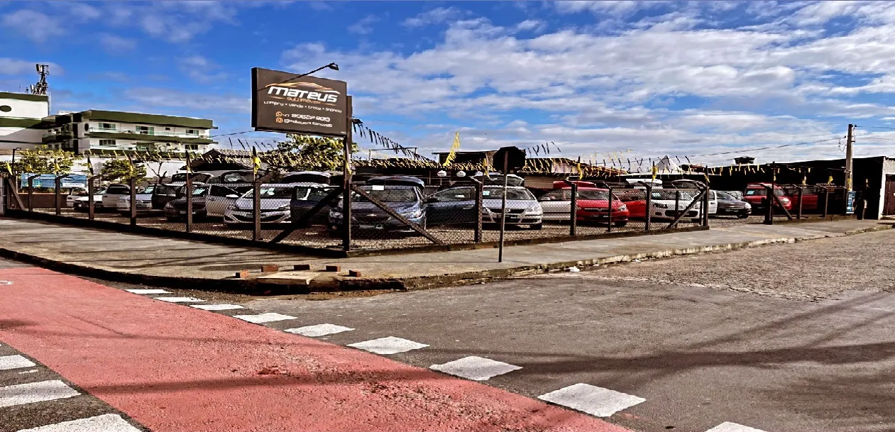 Fachada da loja Veículos à venda em MATEUS AUTOMOVEIS - Itajaí - SC | Mobiauto