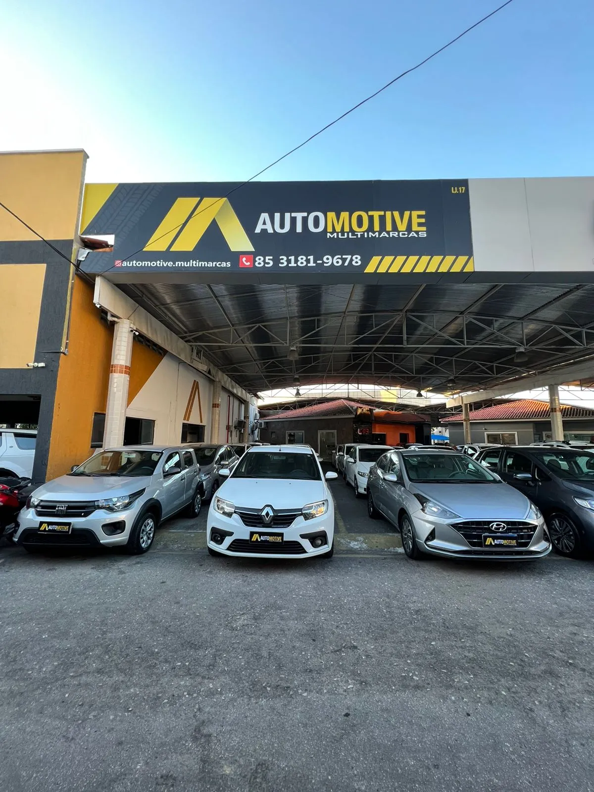 Fachada da loja Veículos à venda em AUTOMOTIVE MULTIMARCAS - Fortaleza - CE