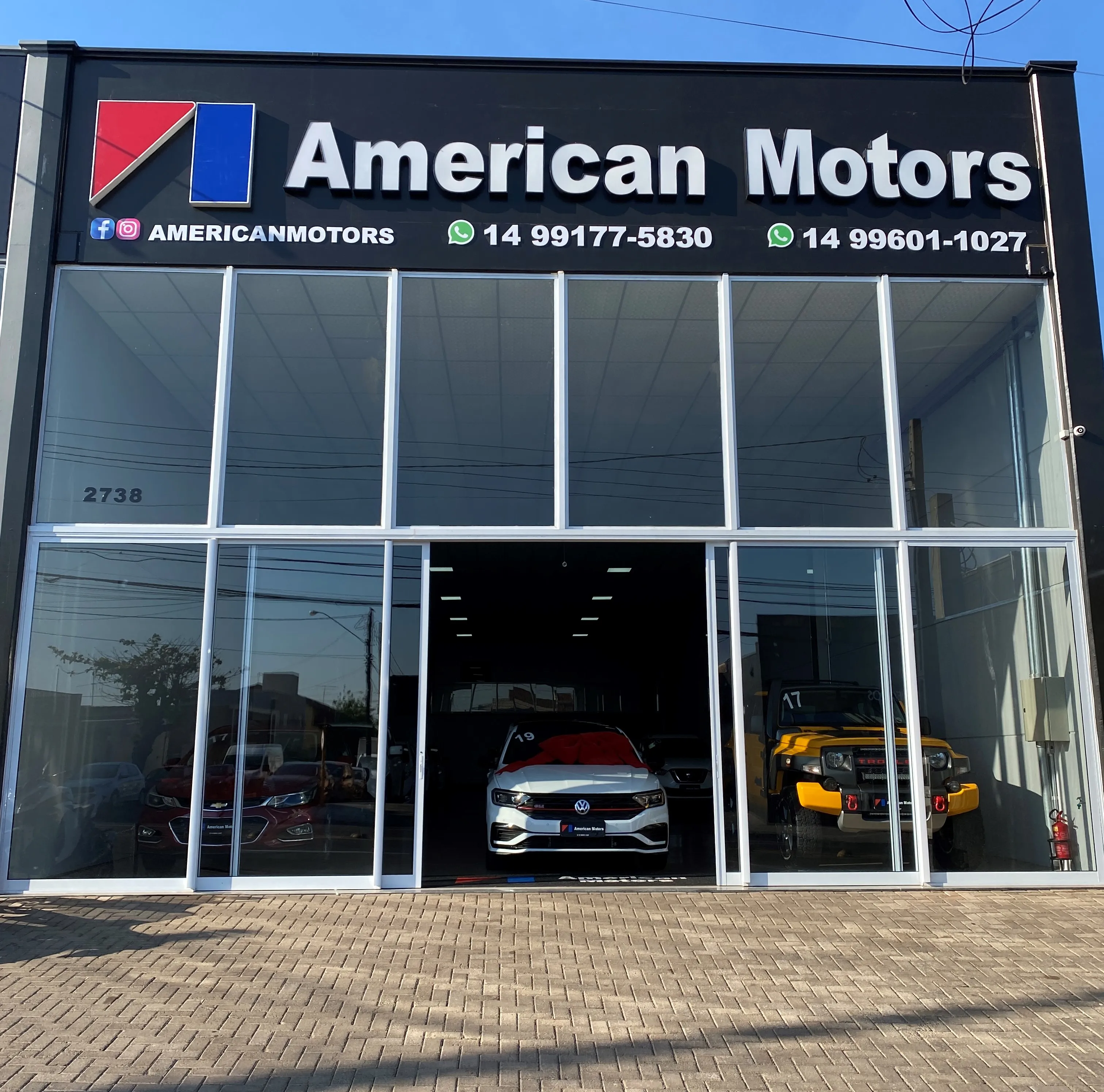Fachada da loja AMERICAN MOTORS - Bauru - SP