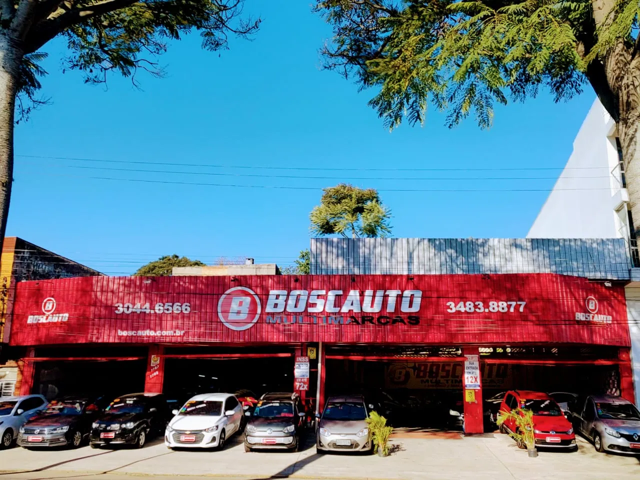 Fachada da loja Boscauto Multimarcas - Alvorada - RS
