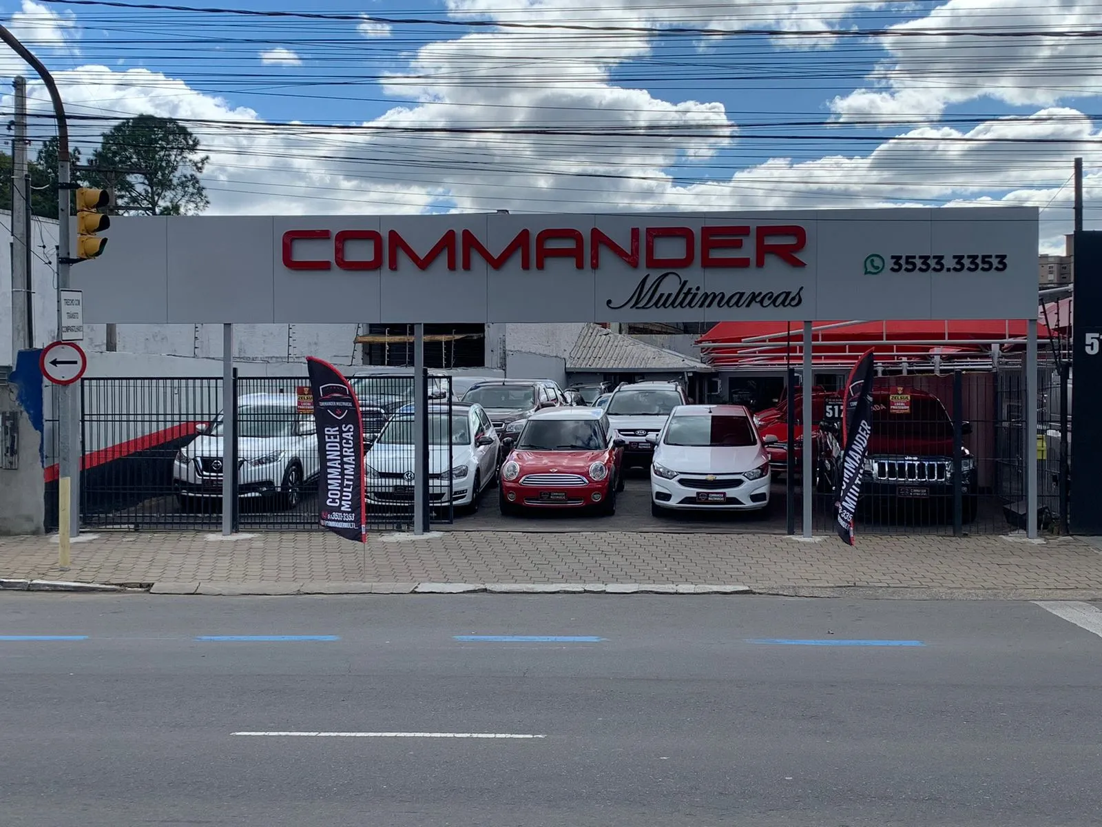 Fachada da loja COMMANDER - Porto Alegre - RS