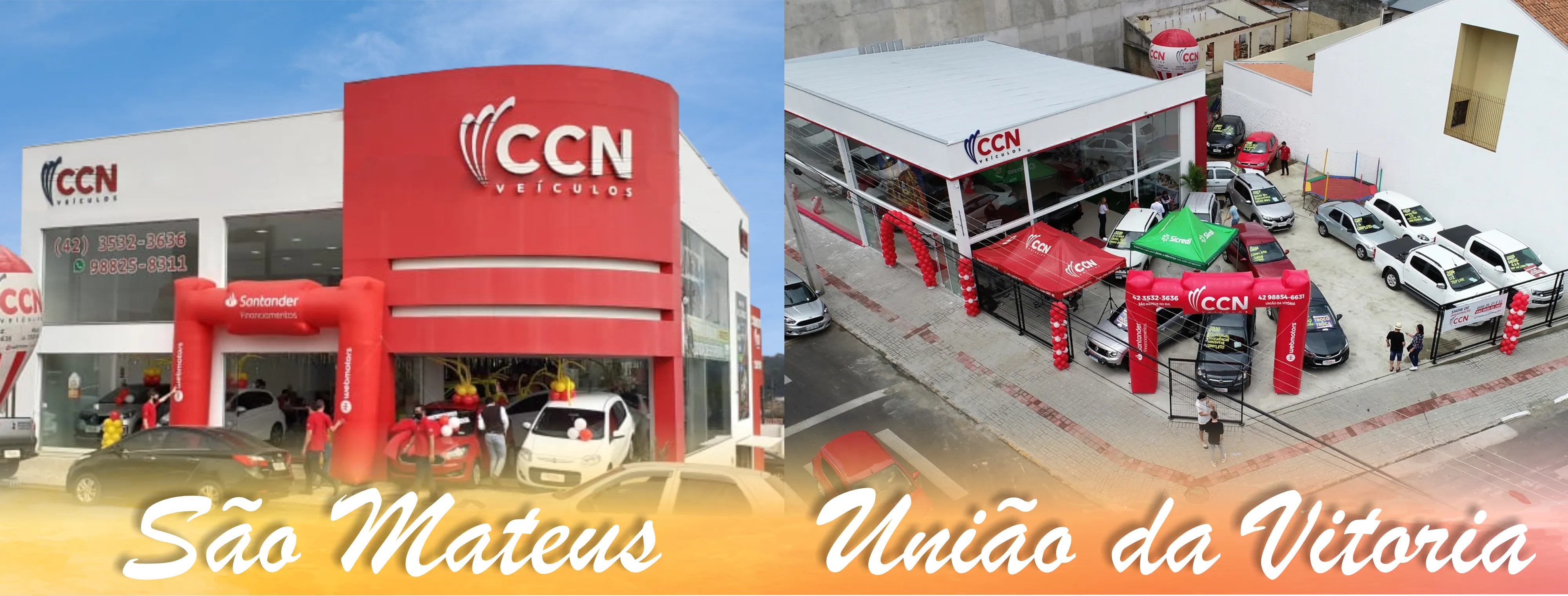 Fachada da loja Ccn Veiculos - São Mateus do Sul - PR