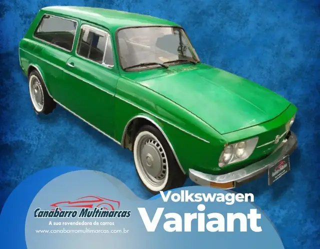 Carro Volkswagen Variant 1974 1.6