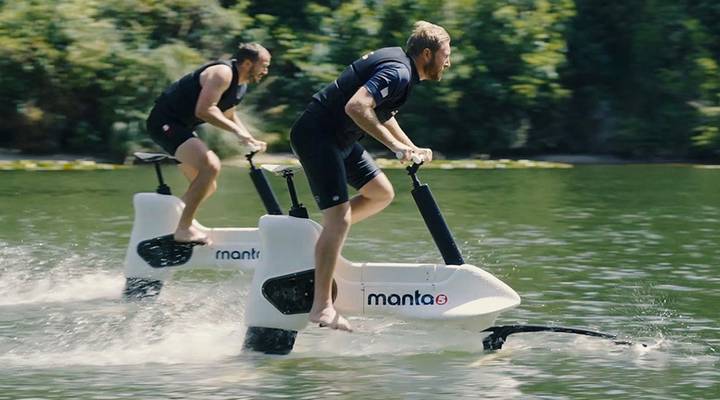 Electric water bike hotsell