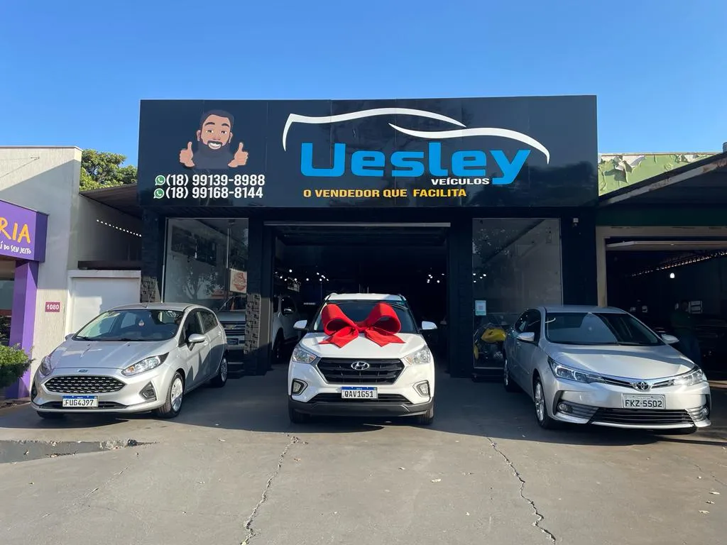 Fachada da loja Veículos à venda em UESLEY VEICULOS - Ilha Solteira - SP | Mobiauto