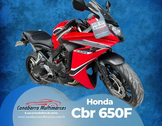 Carro Honda CBR 650R 2018 Cbr 650F (ABS)