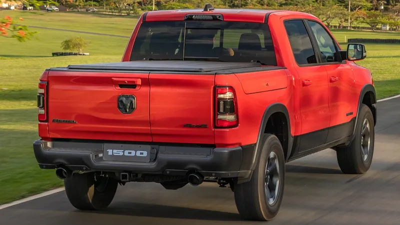 Ram 1500 com motor V8 híbrido está chegando cada vez mais perto do Brasil