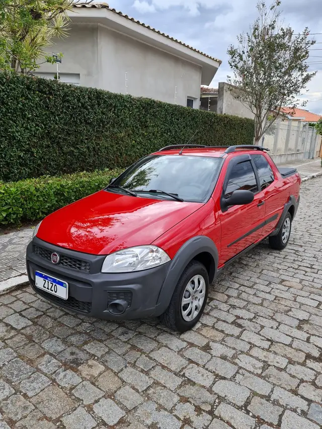 Carro Fiat Strada 2018 Hard Working 1.4 (Flex) (Cabine Dupla)