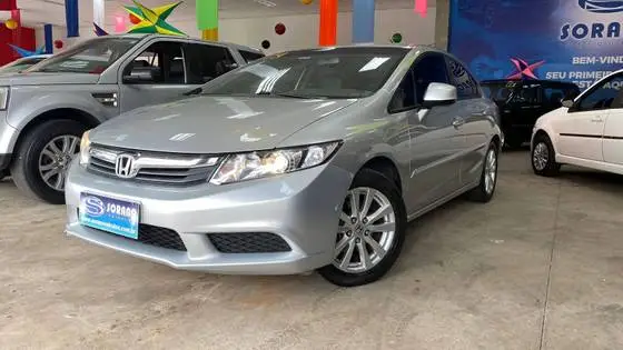 Carro Honda Civic 2014 New  LXS 1.8 16V i-VTEC (Aut) (Flex)