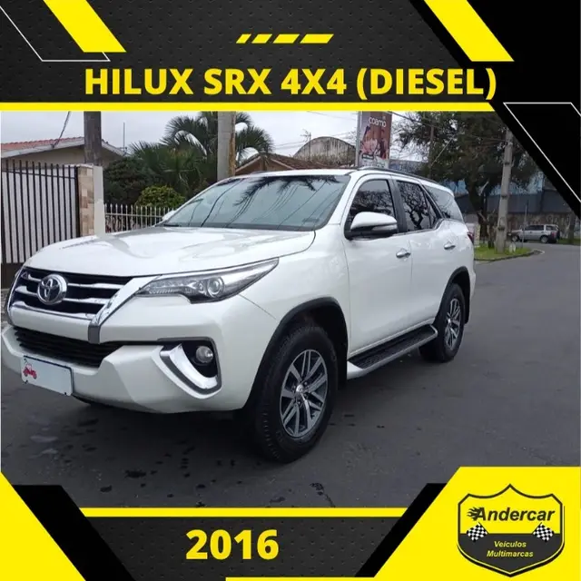 Carro Toyota SW4 2016 2.8 TDI SRX 5L 4x4 (Aut)