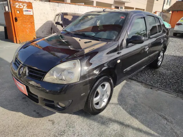 Carro Renault Clio Sedan 2009 Privilége 1.6 16V (flex)