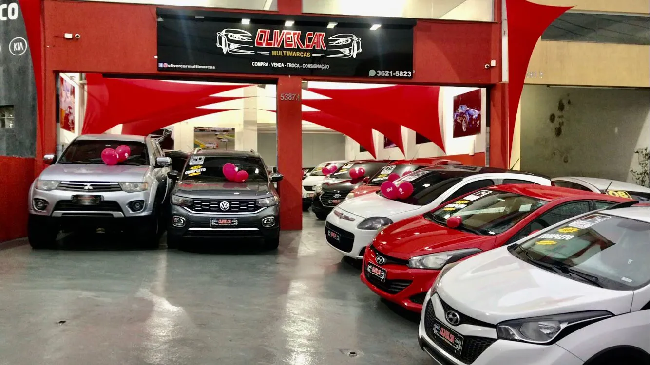 Fachada da loja Veículos à venda em OLIVER CAR MULTIMARCAS - São Paulo - SP | Mobiauto