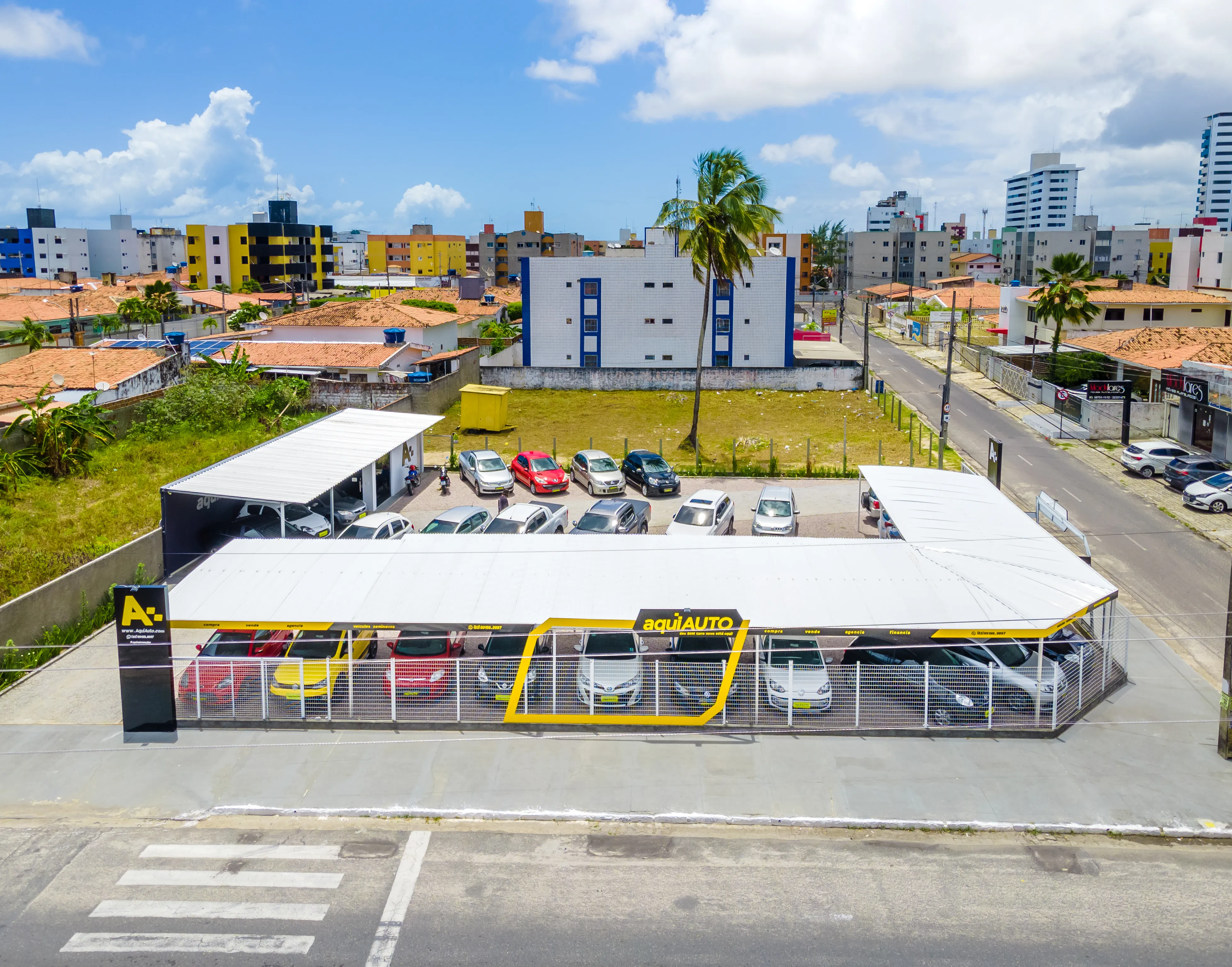 Fachada da loja AquiAuto - João Pessoa - PB