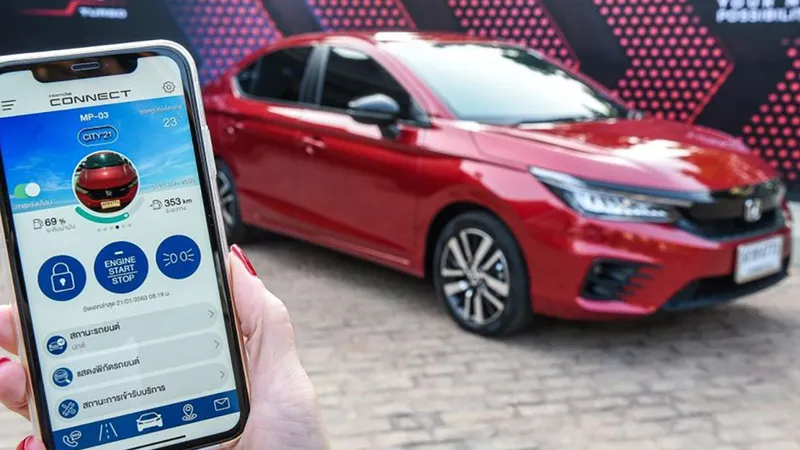 Honda City sedan e hatch terão controle pelo celular como o novo HR-V