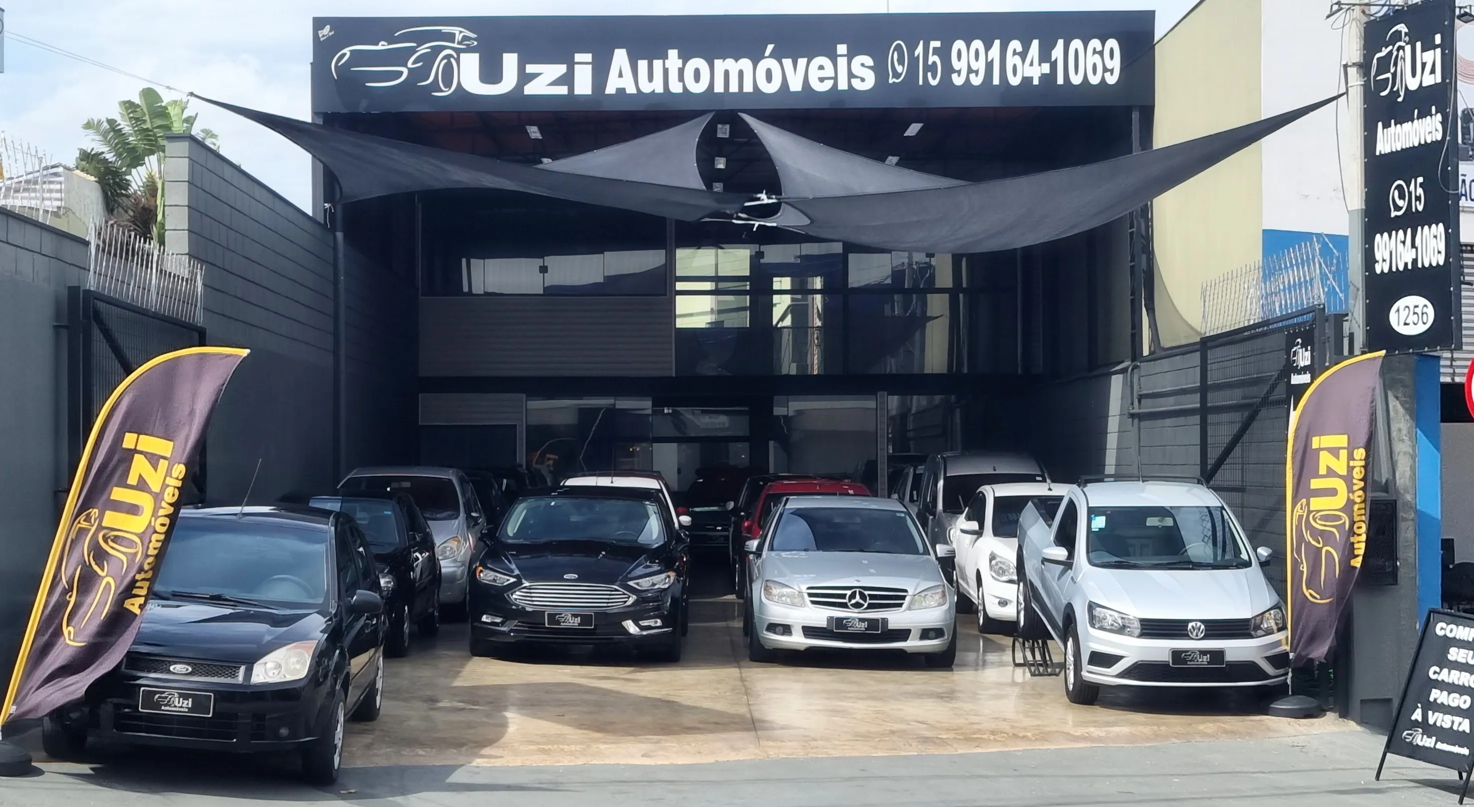 Fachada da loja Uzi Automoveis  - Sorocaba - SP