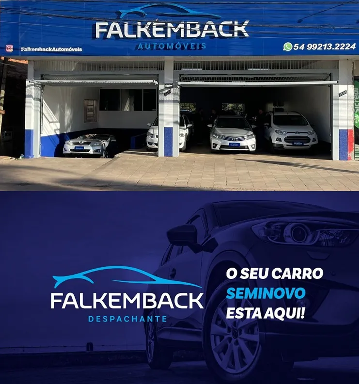 Fachada da loja Veículos à venda em Falkemback Automóveis Ltda - Passo Fundo - RS | Mobiauto