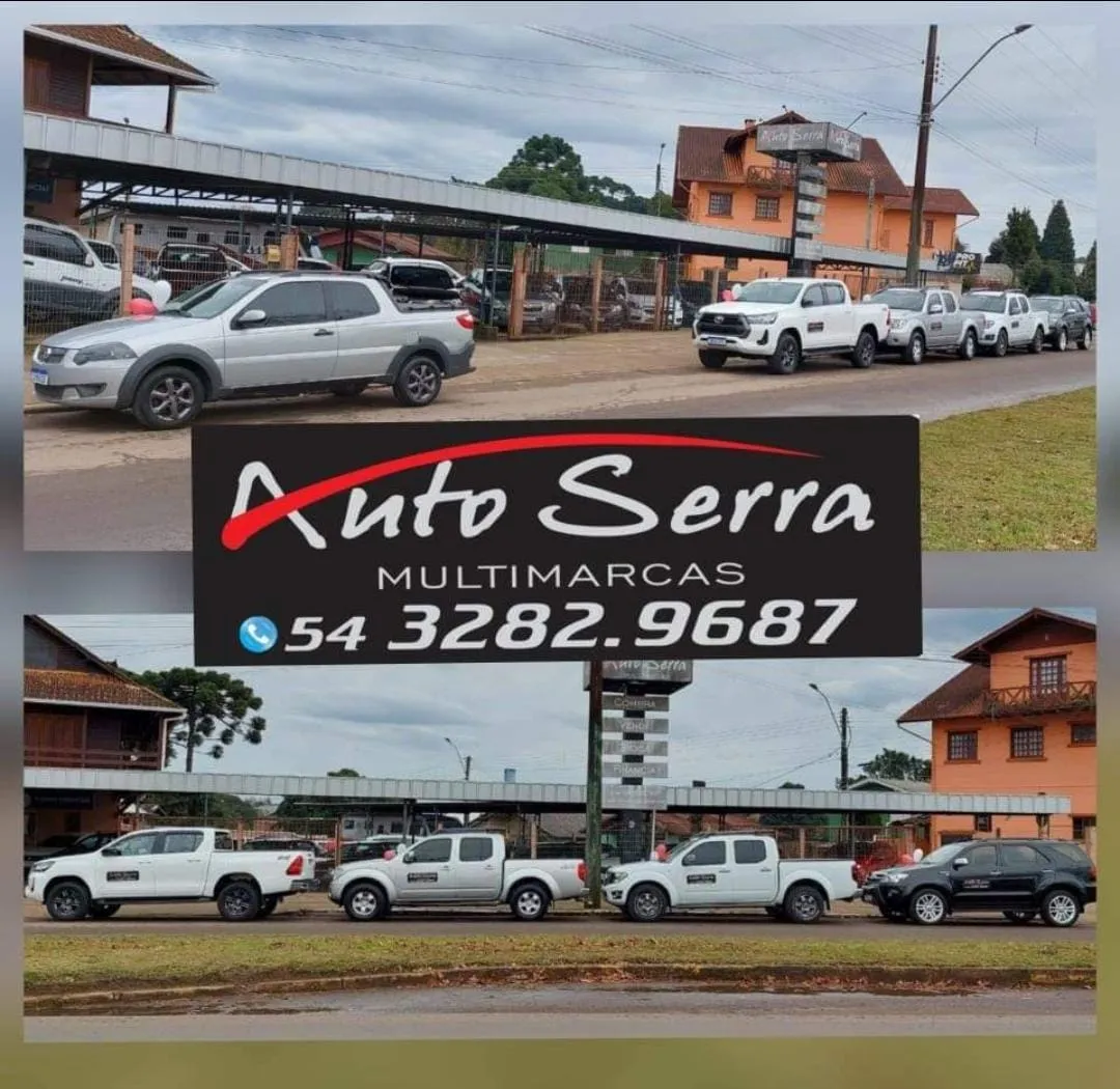 Fachada da loja Veículos à venda em AUTO SERRA MULTIMARCAS - Canela - RS | Mobiauto