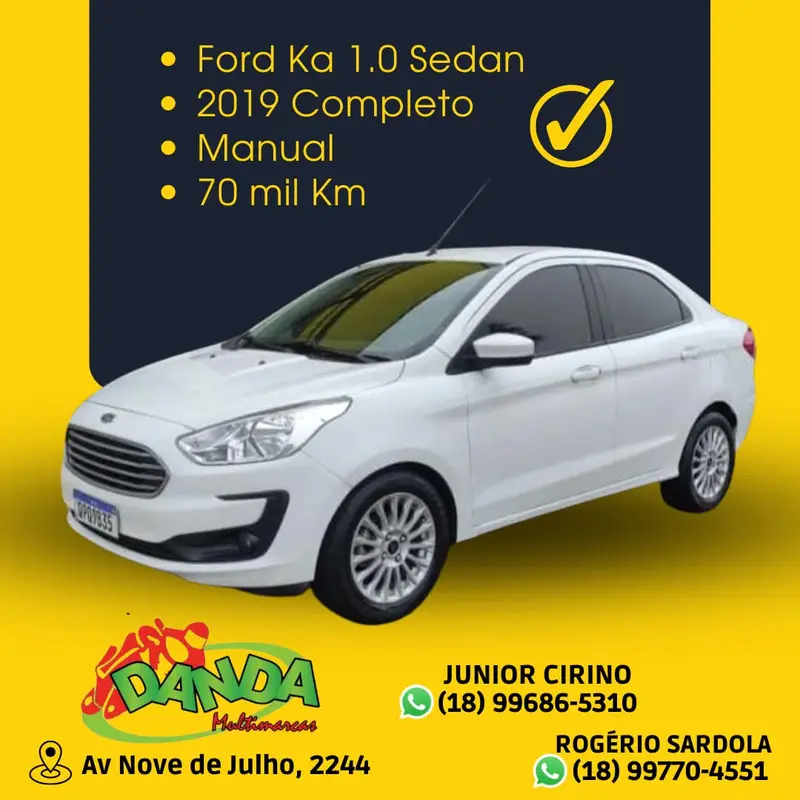 Ford Ka Sedan SE 1.0 (Flex)