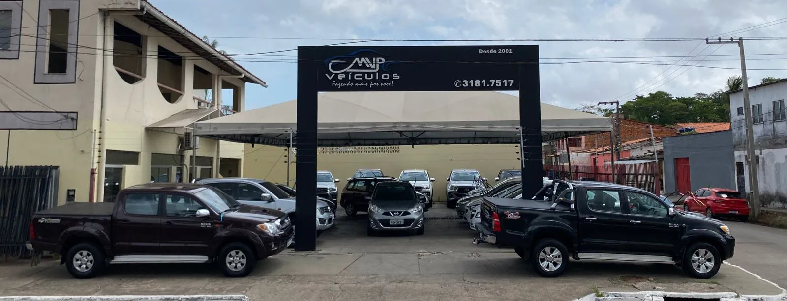 Fachada da loja Veículos à venda em MVP VEICULOS LTDA - São Luís - MA | Mobiauto