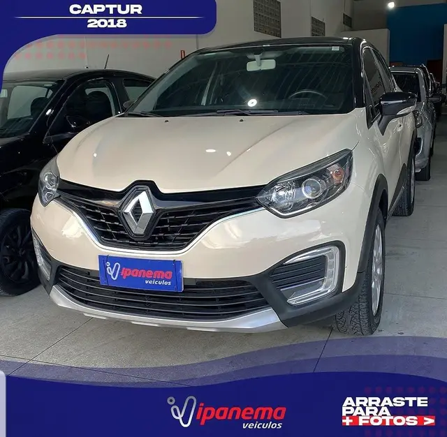 Carro Renault Captur 2018 Zen 1.6 16v SCe CVT (Flex)