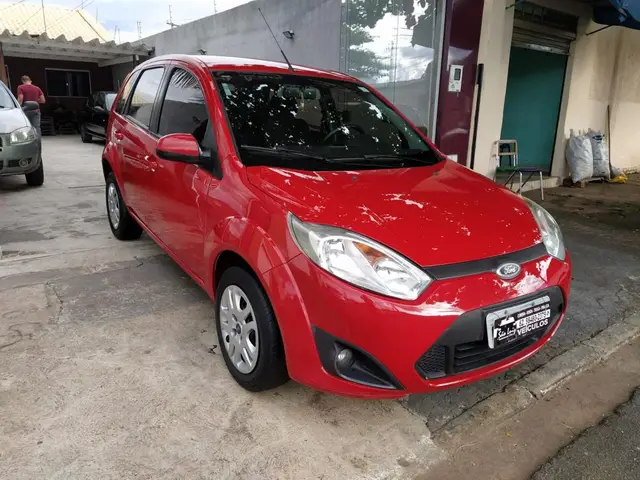 Carro Ford Fiesta Hatch 2014 S Plus 1.0 RoCam (Flex)