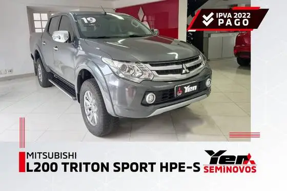 Carro Mitsubishi L200 Triton Sport 2019 Sport 2.4 DID-H HPE-S Top 4WD (Aut)