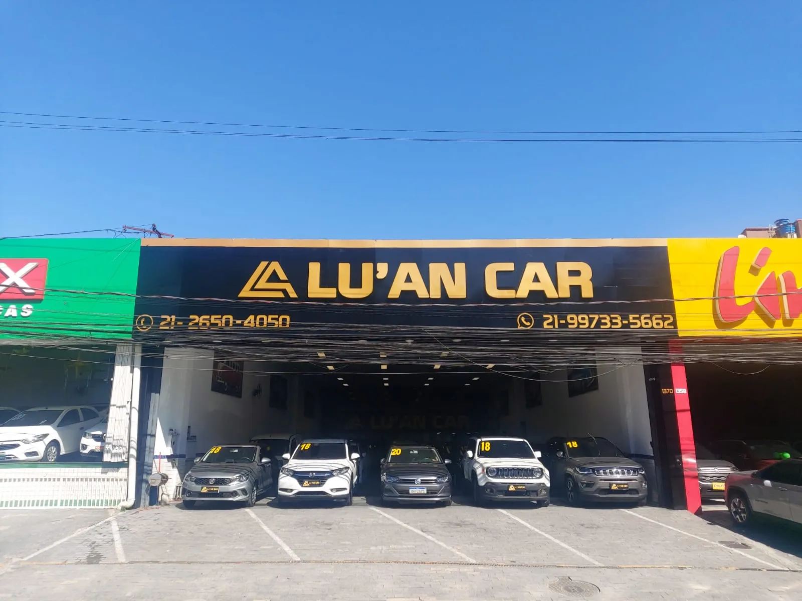 Fachada da loja Veículos à venda em LU'AN CAR - São João de Meriti - RJ | Mobiauto