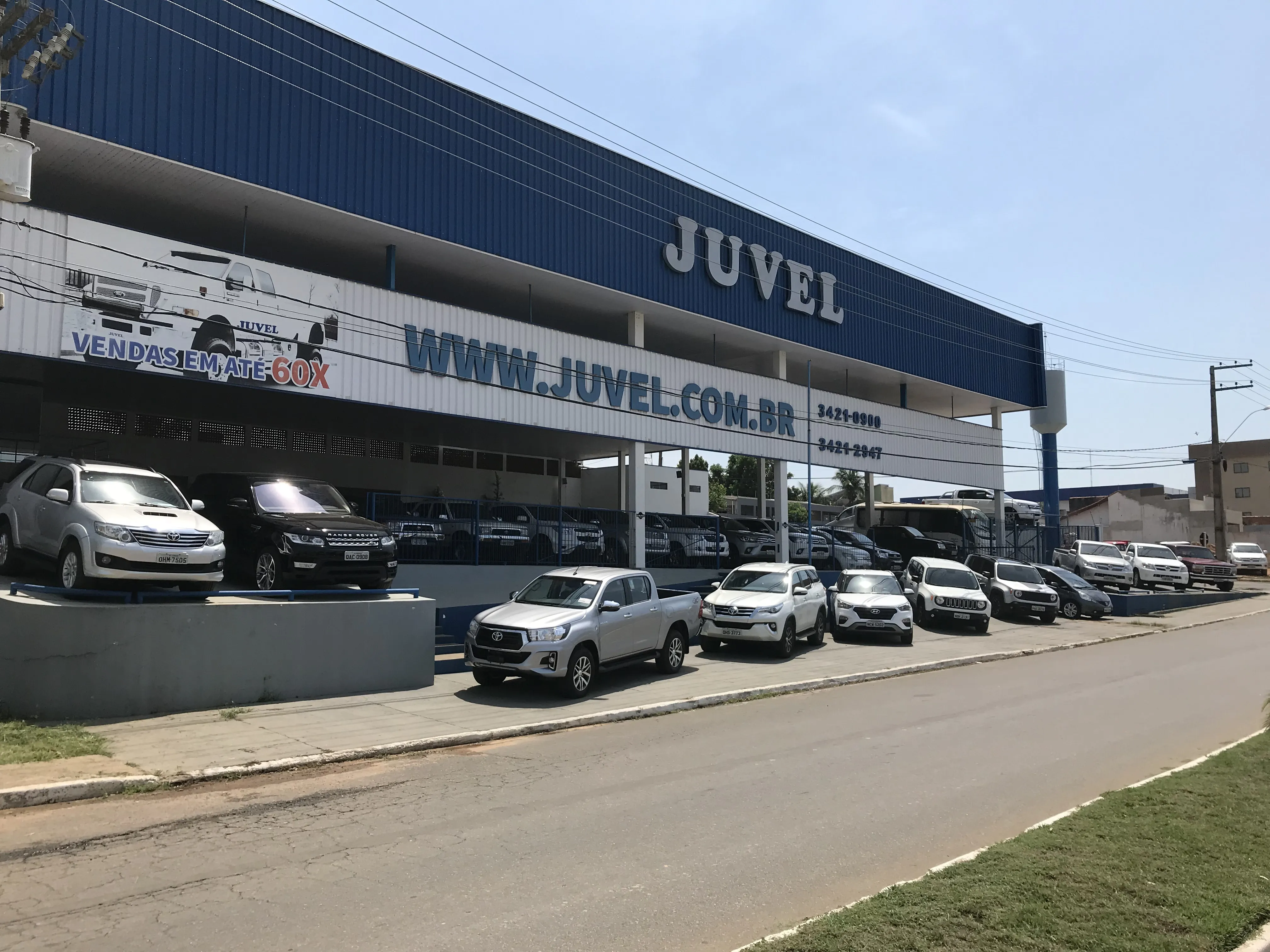 Fachada da loja JUVEL ESTACIONAMENTOS - Ji-Paraná - RO