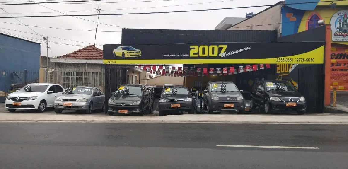 Fachada da loja 2007 MULTIMARCAS - São Paulo - SP