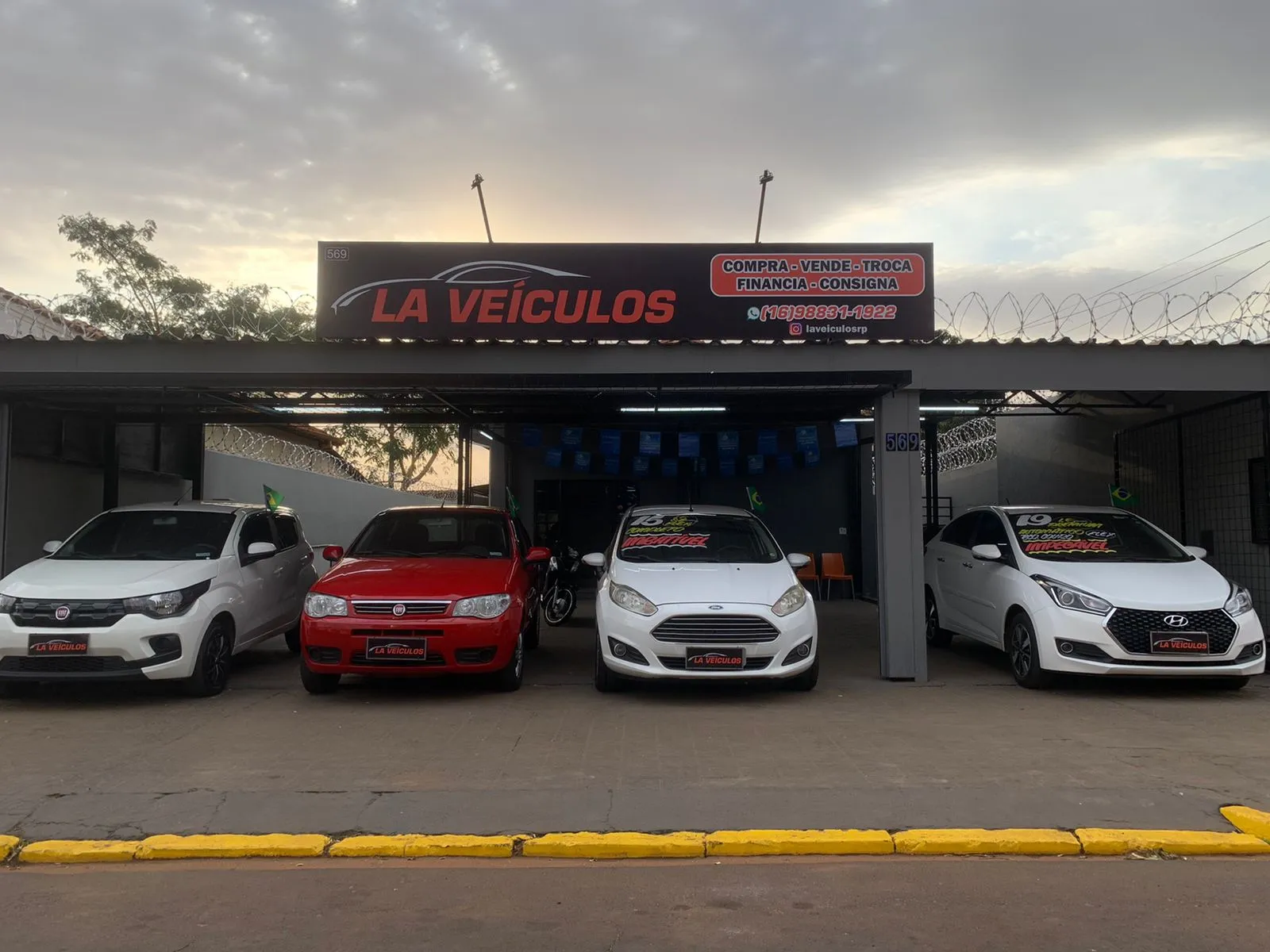 Fachada da loja Veículos à venda em L.A. VEICULOS - Ribeirão Preto - SP