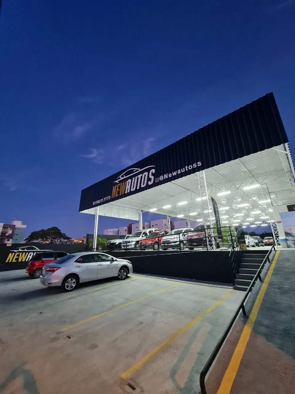 Fachada da loja NEW AUTOS COMERCIO DE VEICULOS - João Pessoa - PB