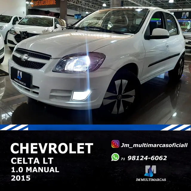 Carro Chevrolet Celta 2015 LT 1.0 (Flex)