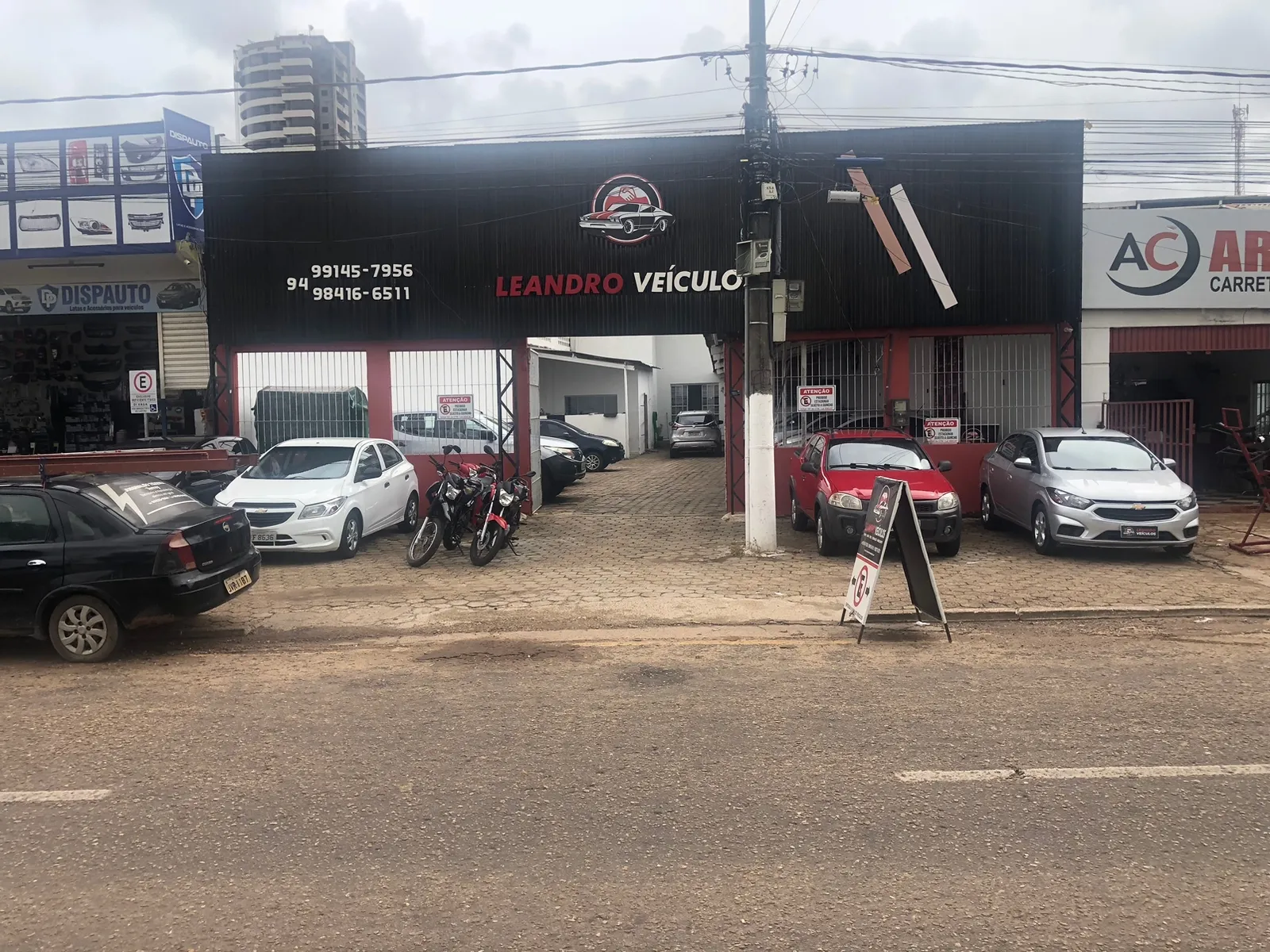 Fachada da loja Veículos à venda em LEANDRO VEICULO - Marabá - PA | Mobiauto