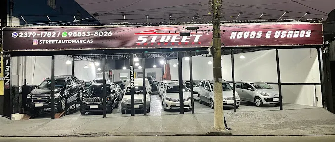 Fachada da loja Street Automarcas Ltda - Santo André - SP
