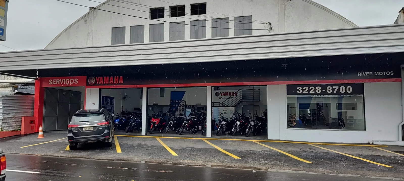 Fachada da loja River Motos - Juiz de Fora - MG