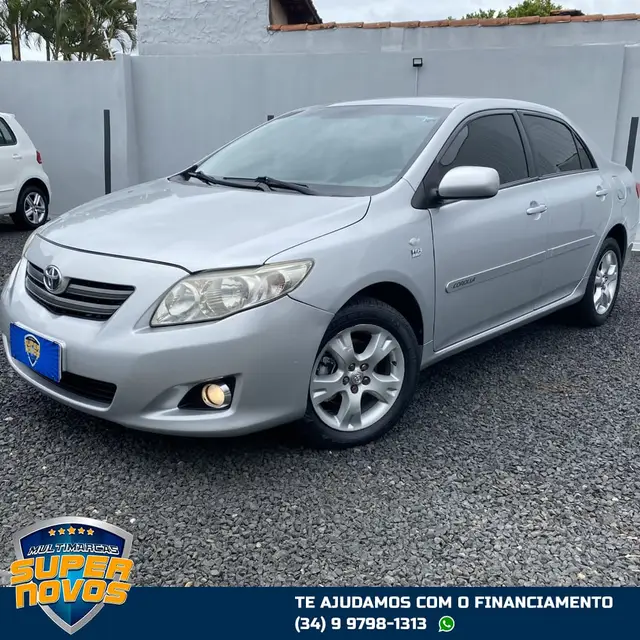 Carro Toyota Corolla 2009 Sedan XLi 1.6 16V (aut)